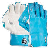 SG Supakeep Classic Wicket Keeping Gloves, Blue/White